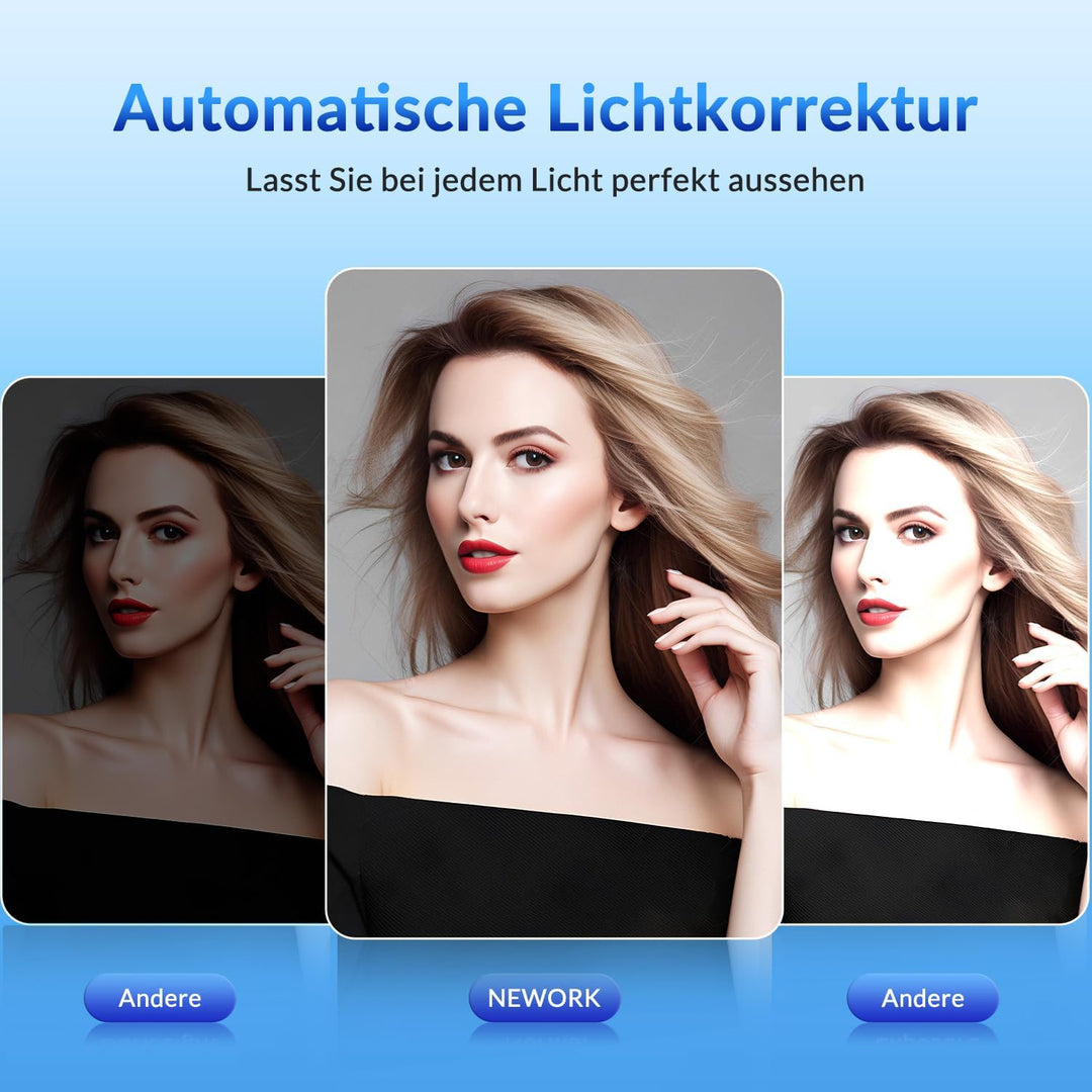 4K PC-Webcam mit Sony-Sensor, Autofokus und Sichtschutzabdeckung, Ultra HD 4K Streaming Kamera, 2 Mi
