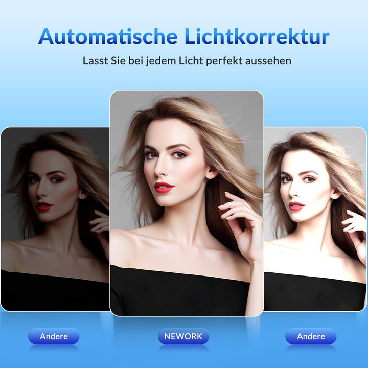 4K PC-Webcam mit Sony-Sensor, Autofokus und Sichtschutzabdeckung, Ultra HD 4K Streaming Kamera, 2 Mi