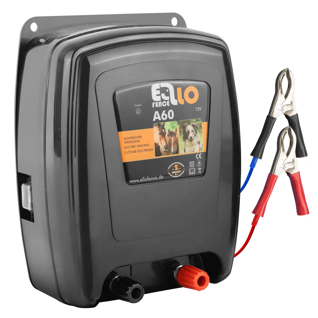 Ellofence Weidezaungerät/Elektrozaungerät A60 - Extrem leise! - Hüten von Pferden und Haustieren, 12