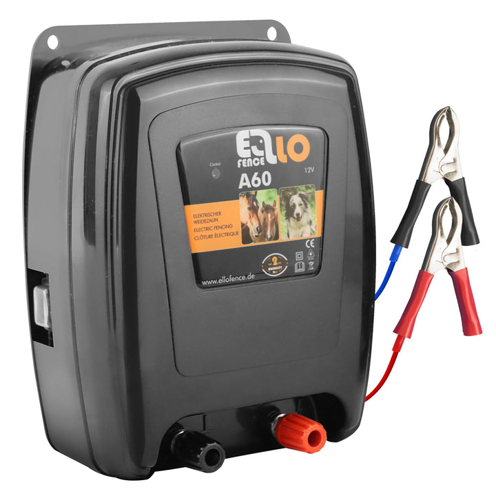 Ellofence Weidezaungerät/Elektrozaungerät A60 - Extrem leise! - Hüten von Pferden und Haustieren, 12