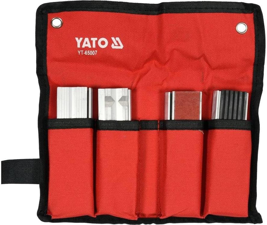 YATO Schutzbacken Schraubstock YT-65007 125mm Aluminium