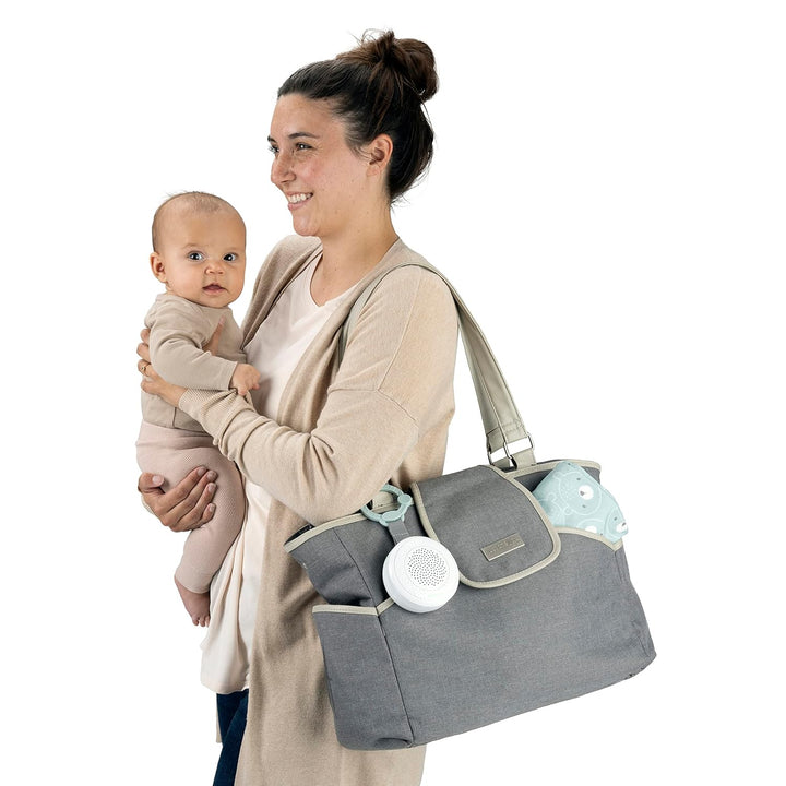 Ingenuity Pock-a-Bye Baby-Beruhiger und Bluetooth-Lautsprecher, Streamen Sie Musik oder vorgeladene