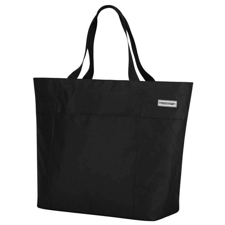 anndora XXL Shopper schwarz - Strandtasche Schultertasche Einkaufstasche, Schwarz
