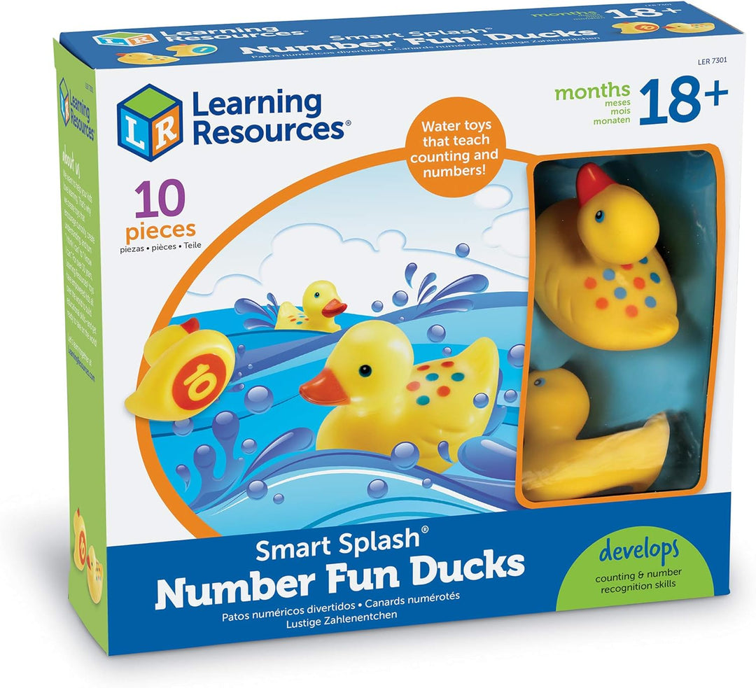 Learning Resources Smart Splash Bade-Enten Zahlenspass