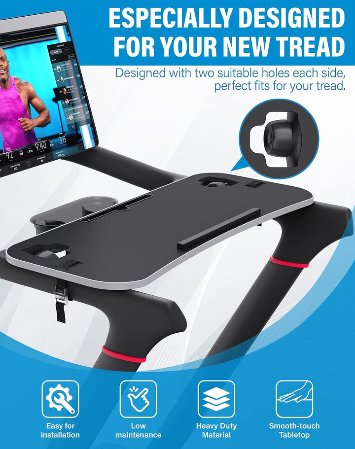 Laufband-Schreibtisch für Peloton - 36 Zoll Laptop Halter Mit Schutzschutz, Ergonomischer Tisch für
