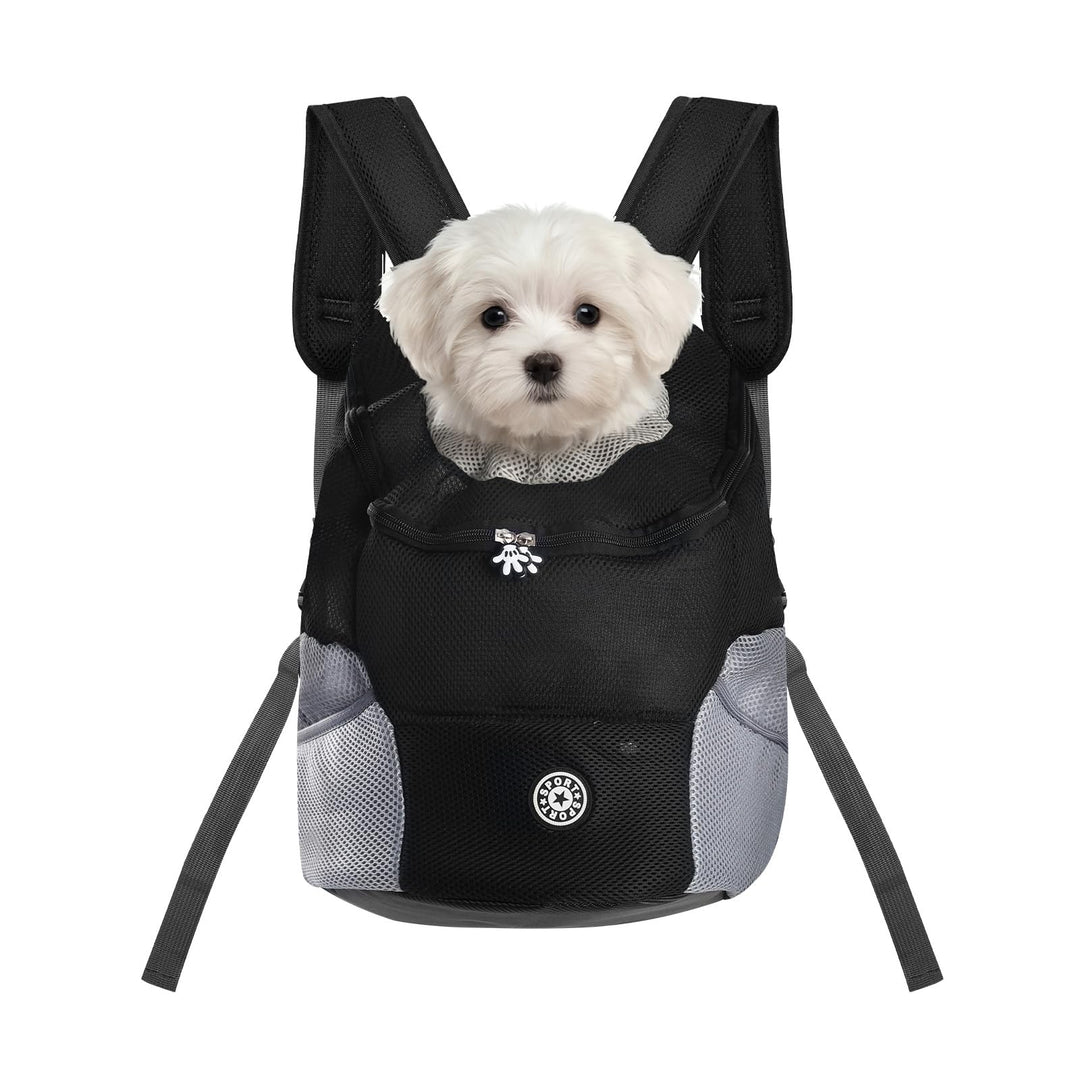 Pomodee Hunderucksack,Haustier Rucksack für kleine Hunde und Katzen bis 6.5 kg,Tragbar Atmungsaktiv
