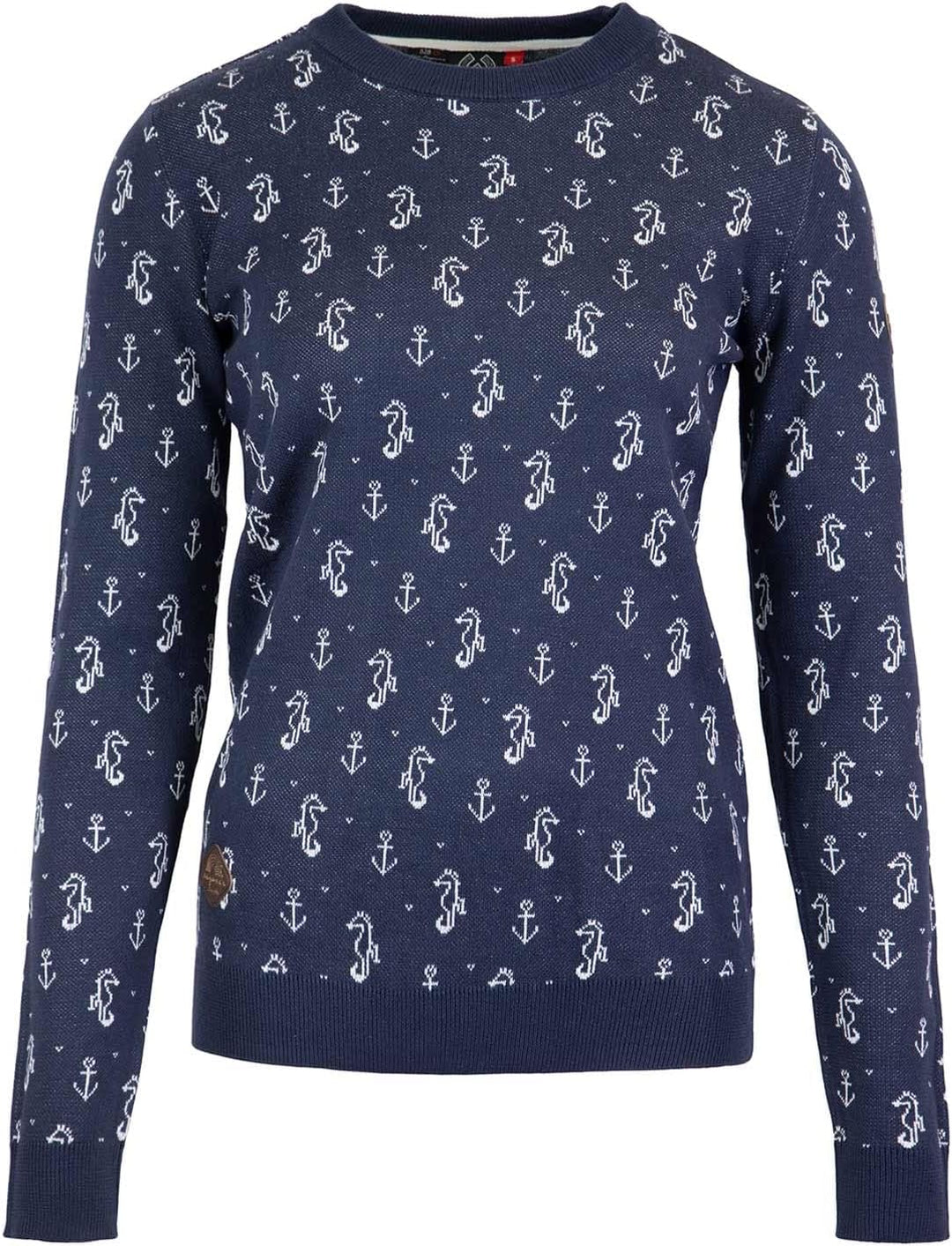 Ragwear Gwinn Strickpullover Damen L Navy, L Navy