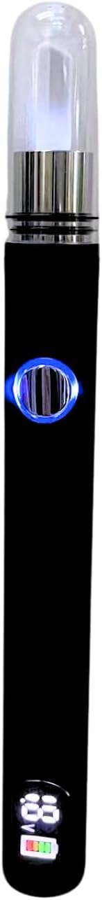 Longmada Ceramic Hot Knife, 510 Thread Dab Tool Cut Wax Accessory, Black