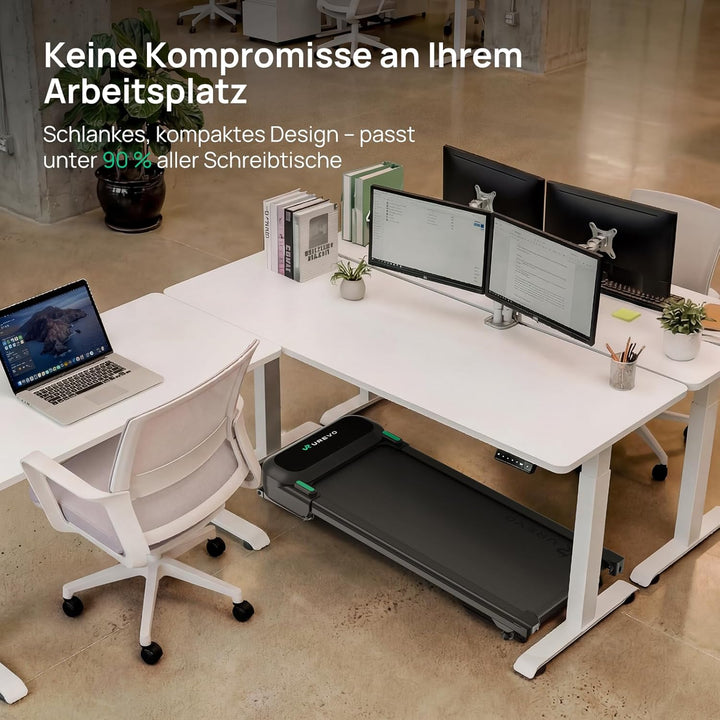 UREVO Smart Walking Pad – Premium Laufband fürs Homeoffice, extra grosse Lauffläche, leiser Motor, A
