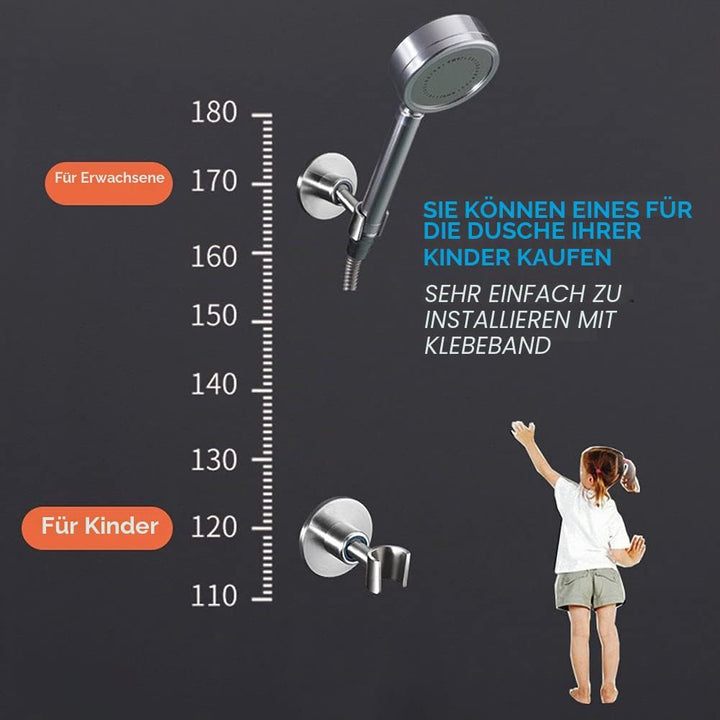 simpletome Handbrause Halterung Verstellbar Brausehalter Duschhalterung für Handbrause oder Duschkop