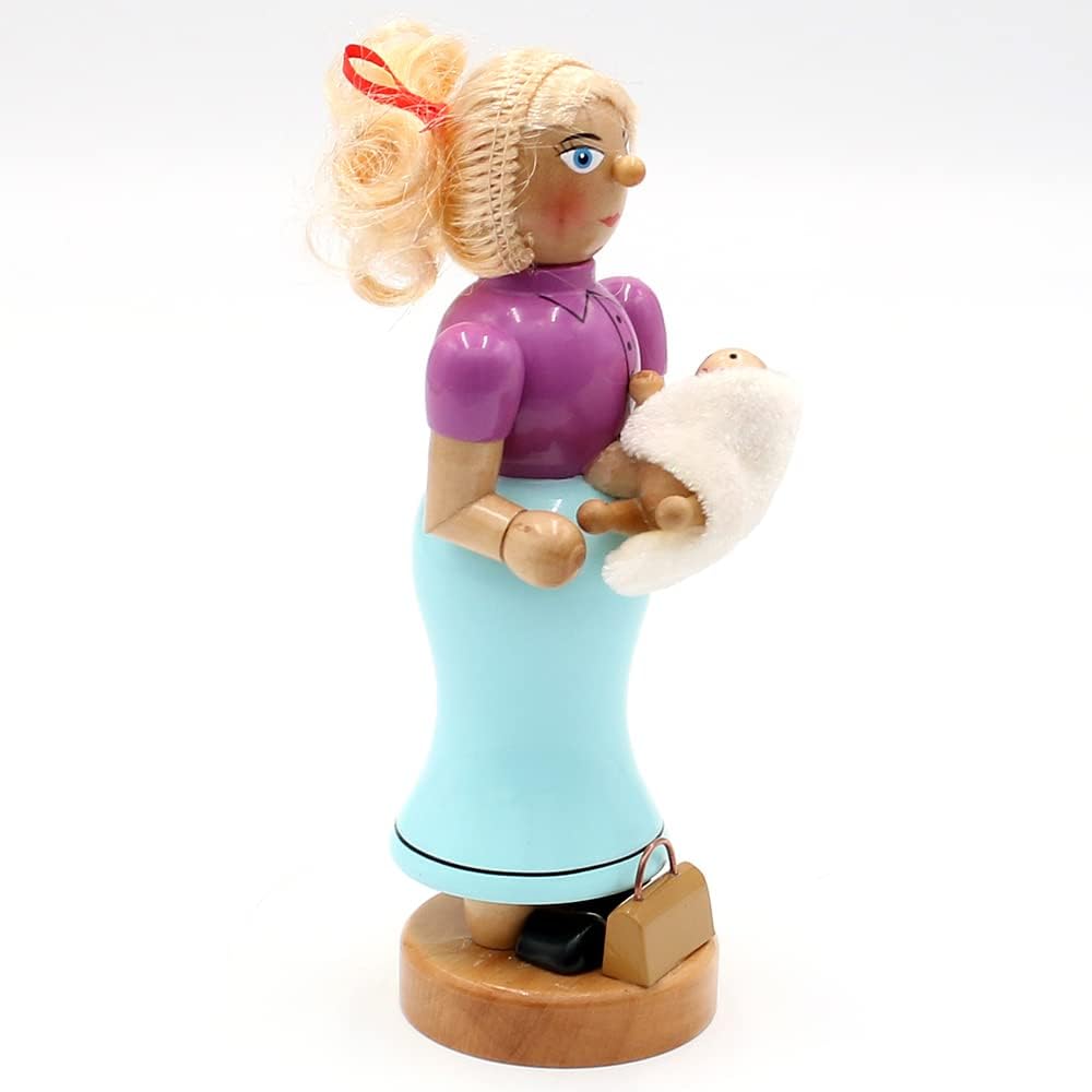Dekohelden24 Räucherfrau als Hebamme, ca. 18 cm, Hebamme