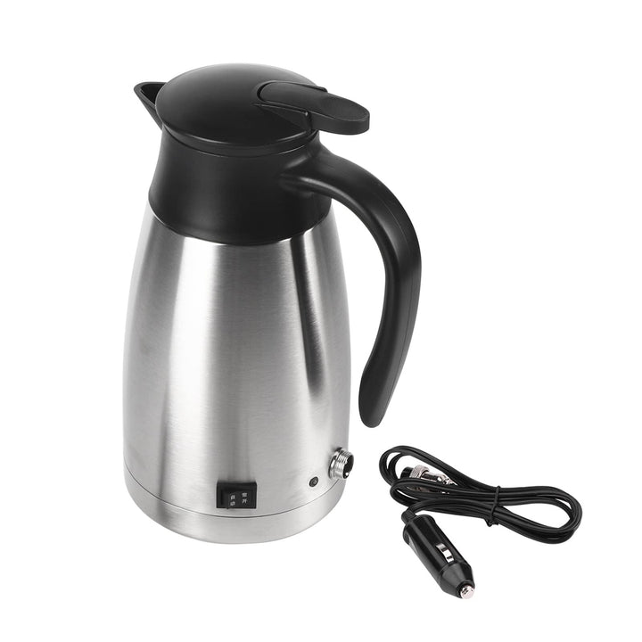 Auto Wasserkocher, 12V/24V 1000Ml Reisewasserkocher, Edelstahl Elektrisch Im Auto Wasserkocher Reise