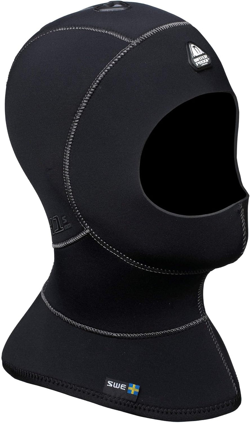 Waterproof H1 3/5mm Haube mit Entlüftungssystem - Kopfhaube mit Kragen, S