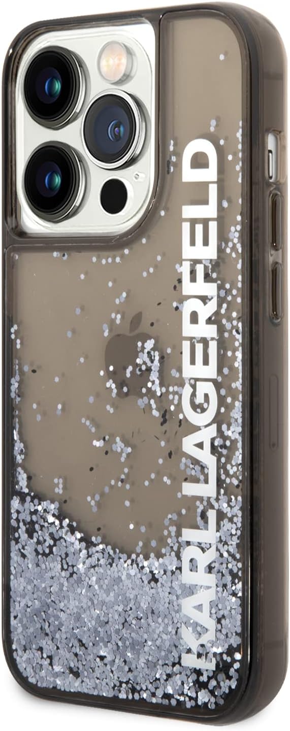 KARL LAGERFELD KLHCP14XLCKVK Hülle für iPhone 14 Pro Max 6,7" Schwarz hardcase L