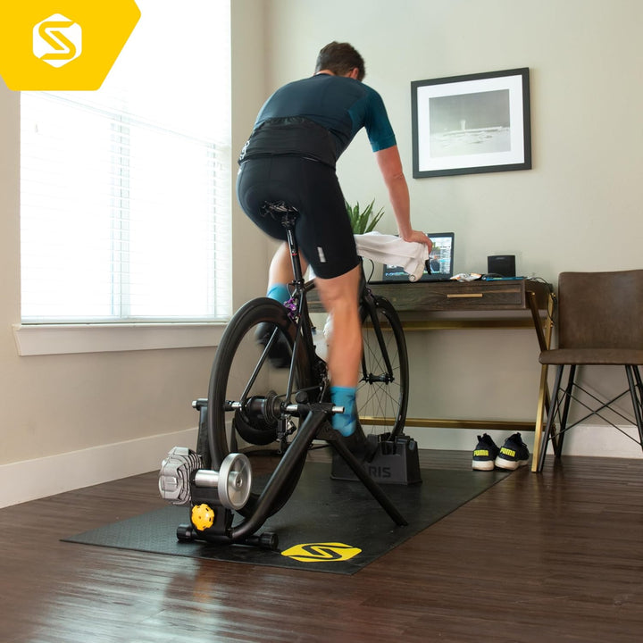 Saris Fluid2 Indoor Bike Trainer, Smart Equipped Option, Fits Road and Mountain Bikes, Compatible wi