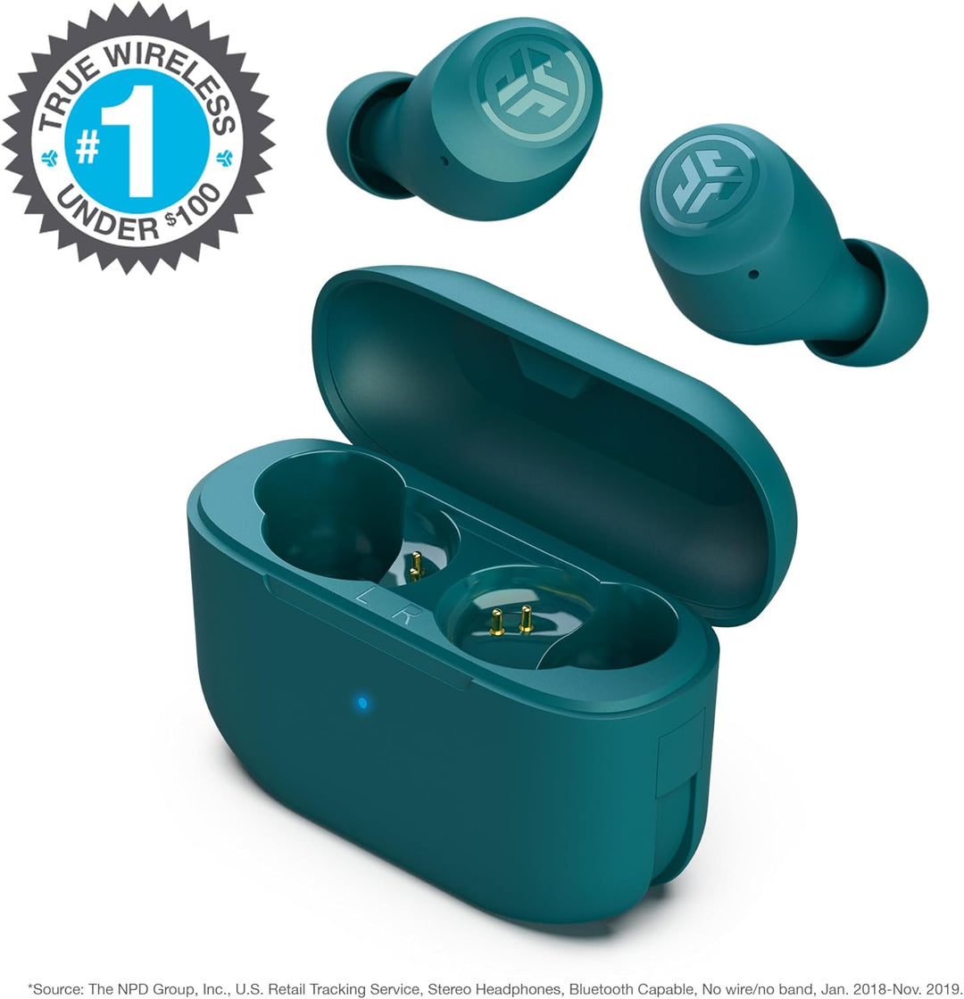 JLab Go Air Pop In Ear Kopfhörer kabellos Bluetooth, True Wireless Kopfhörer, 32+ Std Headphones, ka