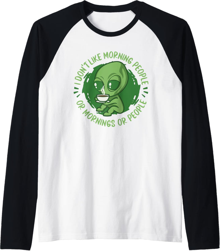 Alien UFO Weltraum - Ausserirdischer Alien Raglan