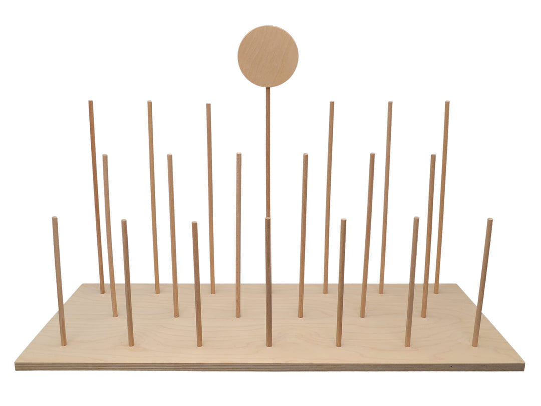 Handpuppen-Ständer Displayständer bis zu 19 Handpuppen Ständerhalter Puppenständerhalter, 51 cm, für