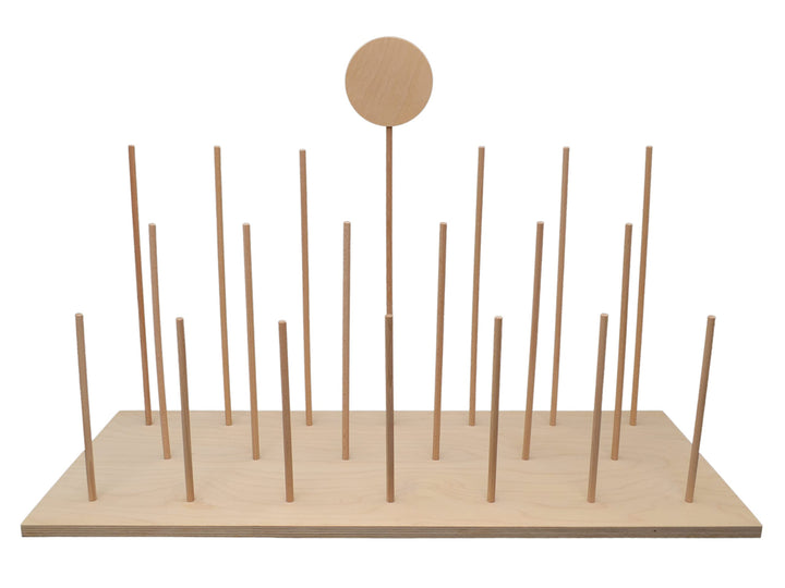 Handpuppen-Ständer Displayständer bis zu 19 Handpuppen Ständerhalter Puppenständerhalter, 51 cm, für