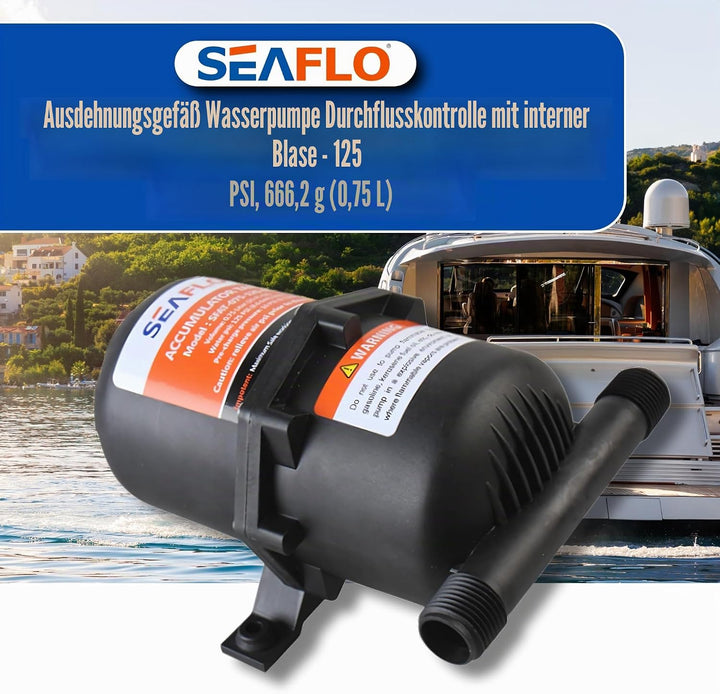 SEAFLO Wasserpumpe für Akkumulator, 125 psi, 666 g