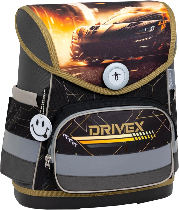 Belmil Compact Schulranzen Set 405-41/AG/S Drivex, Drivex