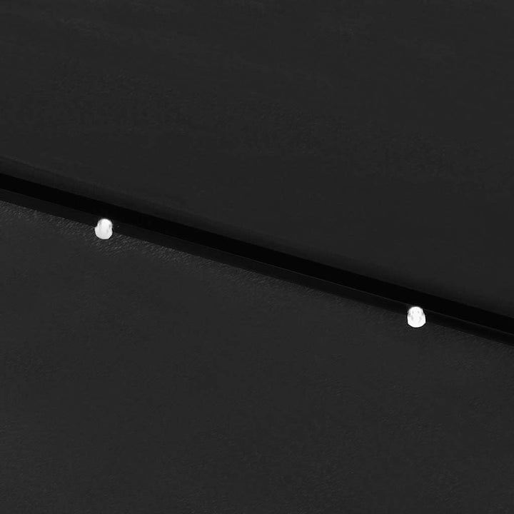 vidaXL Sonnenschirm mit LEDs Stahl-Mast Ampelschirm Gartenschirm Marktschirm Strandschirm Schirm Kur