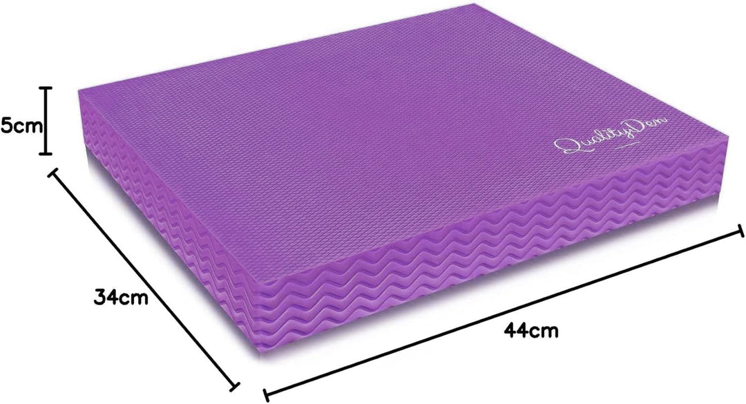 Quality Den Balance Pad, Rutschfester Weichschaum, Balancekissen für Stabilität und Koordination - H