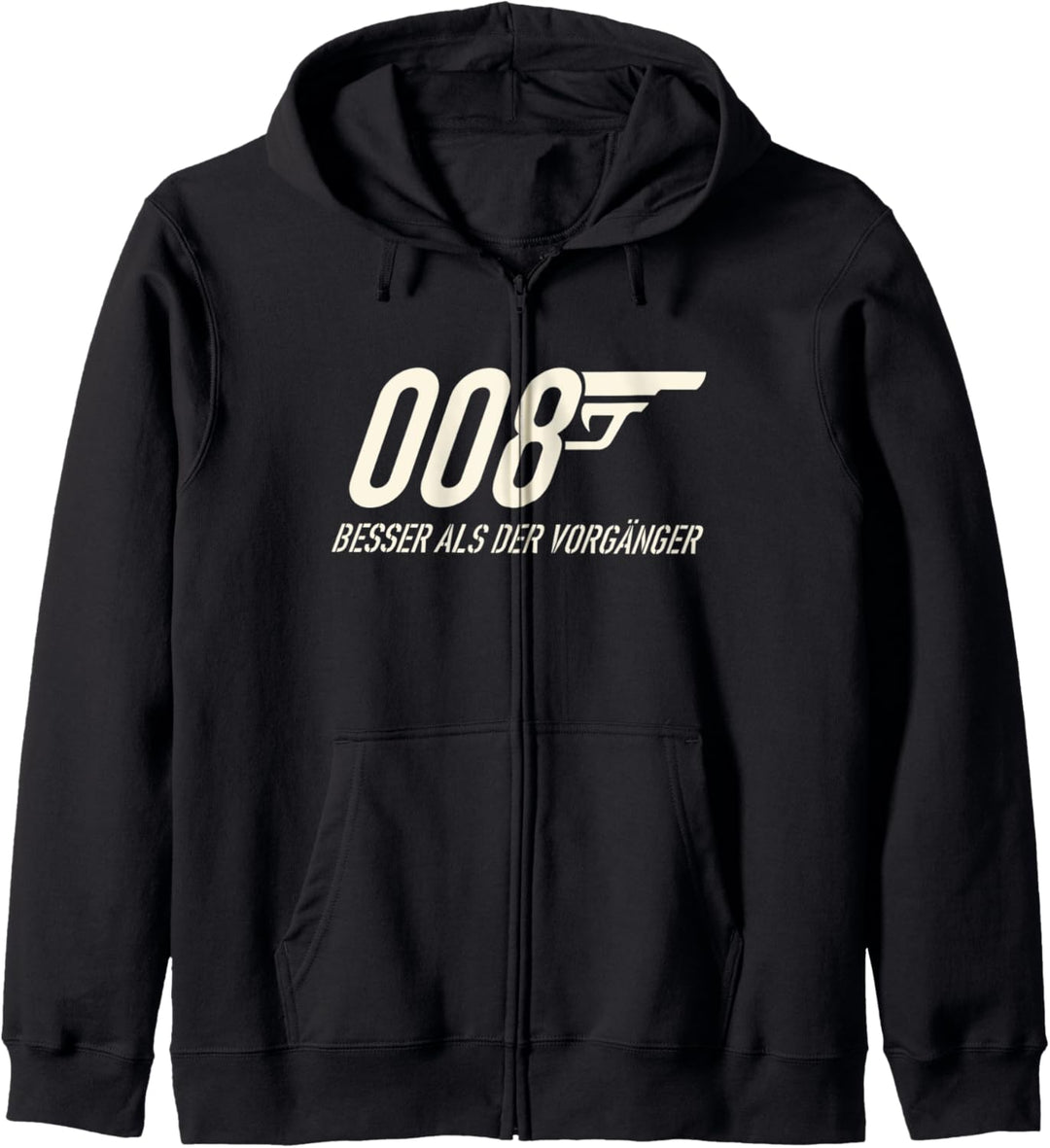 Britischer Geheimagent 007 + 1, Besser als der Vorgänger Kapuzenjacke