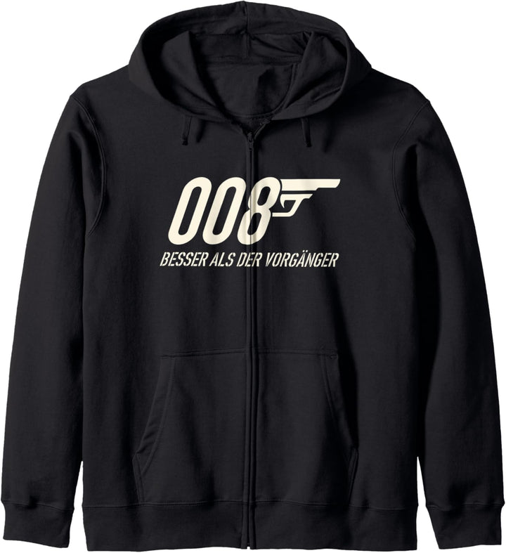 Britischer Geheimagent 007 + 1, Besser als der Vorgänger Kapuzenjacke