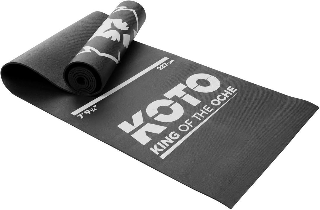KOTO - Foam Carpet 290 x 60 cm, Schaum Dartmatte Schwarz für Anfänger und Profis, Dart Teppich rutsc