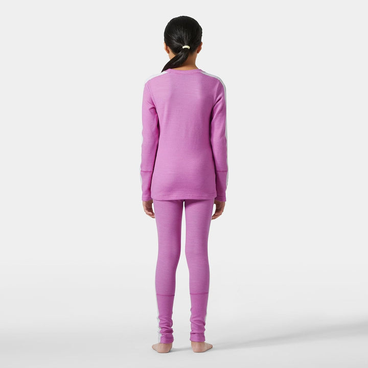 Helly Hansen Unisex Kinder Lifa Merino Set Baselayer 11 089 Meta Pink, 11 089 Meta Pink