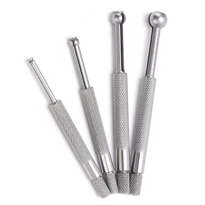 4PCS Lochlehren-Set Vollkugel-Teleskoplehre 3-13 Mm Zum Messen Kleiner Löcher Schlitze Nuten