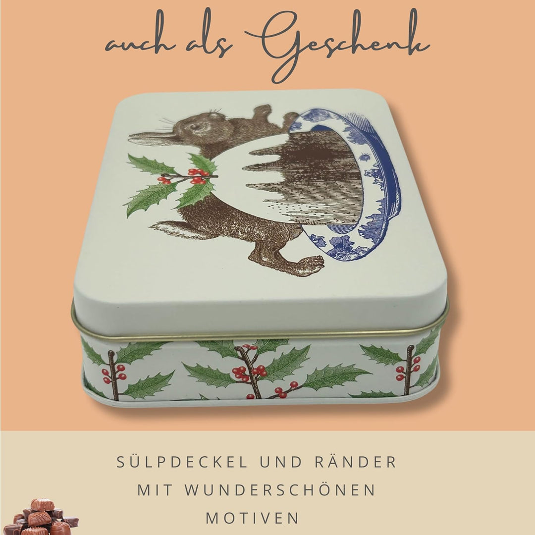 MediMuc Geschenkdose Design Thornback and Peel - Liebevoll gestaltete rechteckige Bonbondose - Motiv