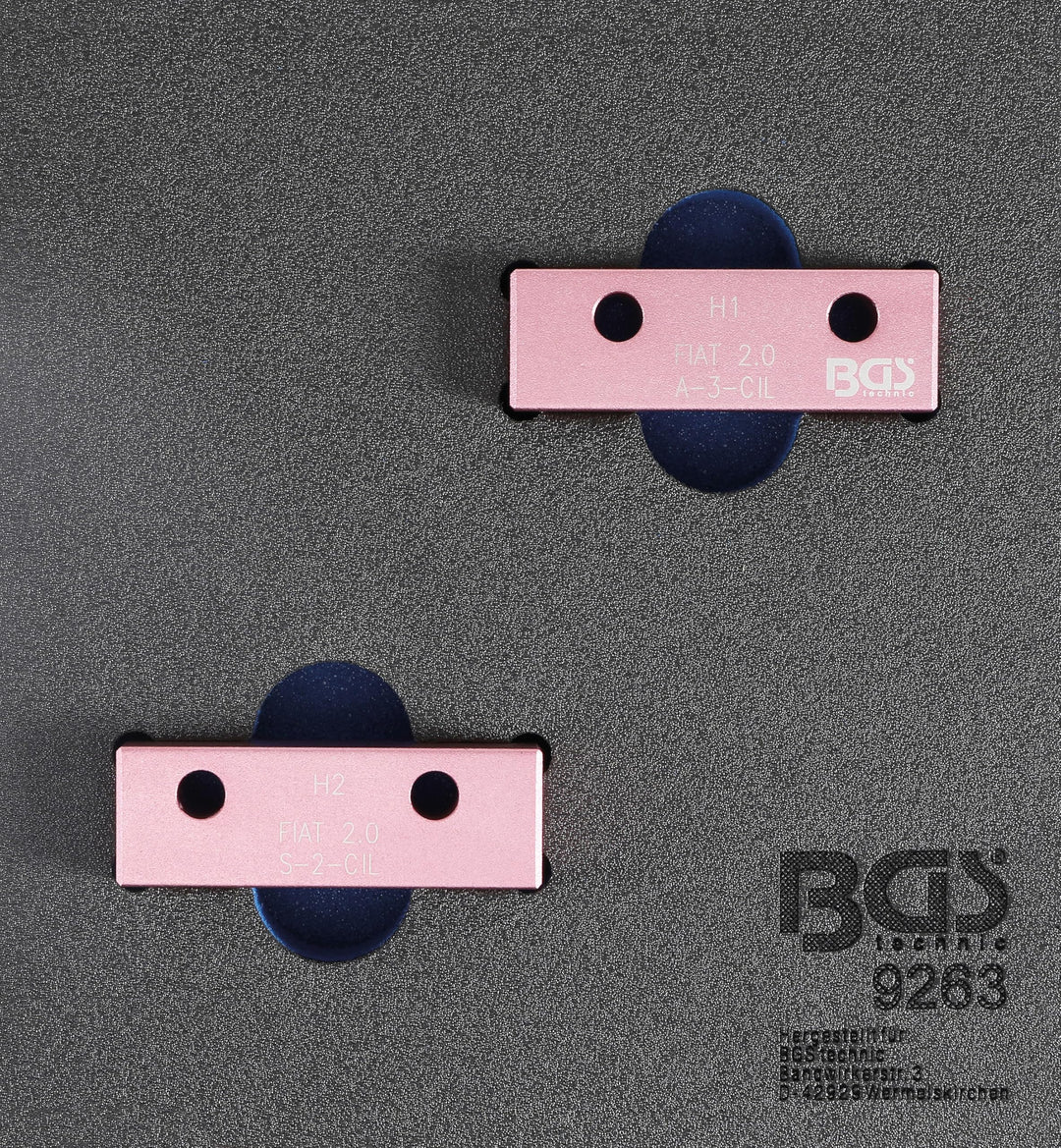 BGS 9263 | Werkstattwageneinlage 1/6: Nockenwellen-Arretierwerkzeug-Satz | für Fiat 2.0l 20V, für Fi