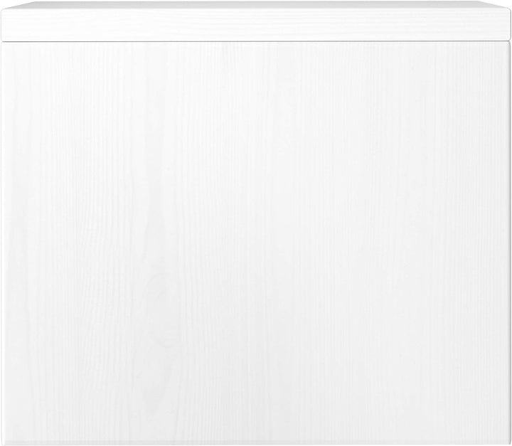 Erst-Holz Nachttisch modern weiss Kiefer massiv 90.20-K5 W