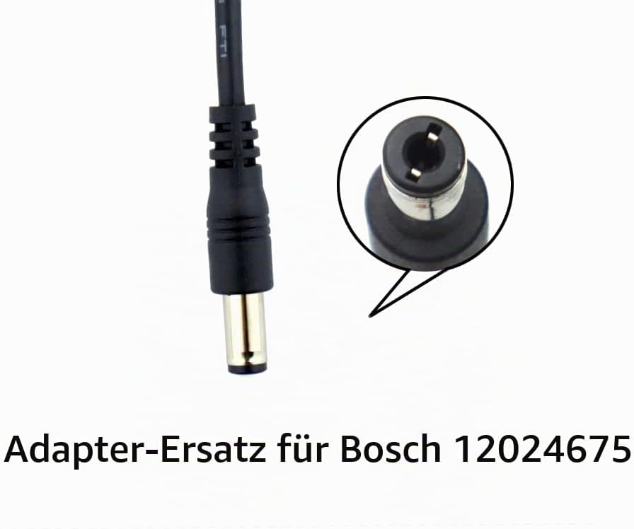 23,5V Adapter Ladegerät Batterie Netzteil für Bosch Staubsauger Unlimited Serie 6/7/8, Pro Animal Se