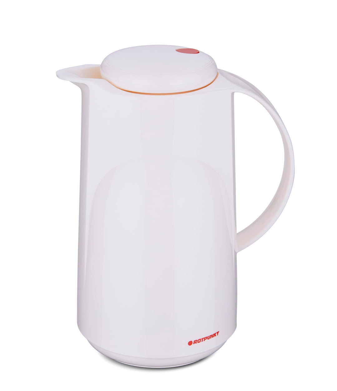 ROTPUNKT Isolierkanne 300 MARLA 1,0 l | Zweifunktions-Drehverschluss | BPA Frei- gesundes Trinken |