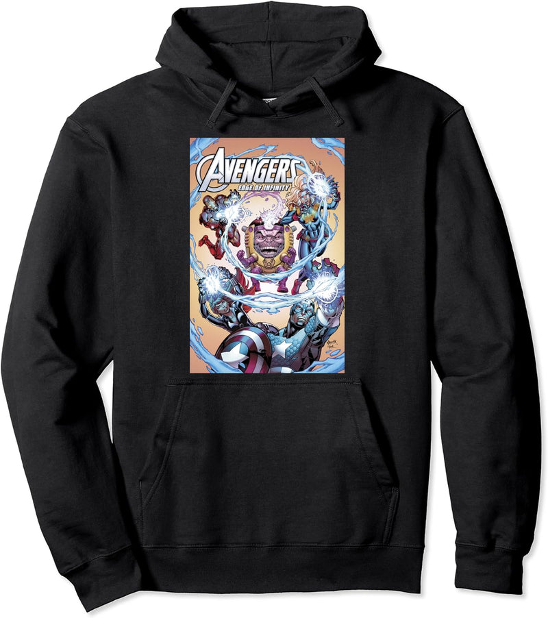 Marvel Avengers Edge Of Infinity Comic Cover Pullover Hoodie