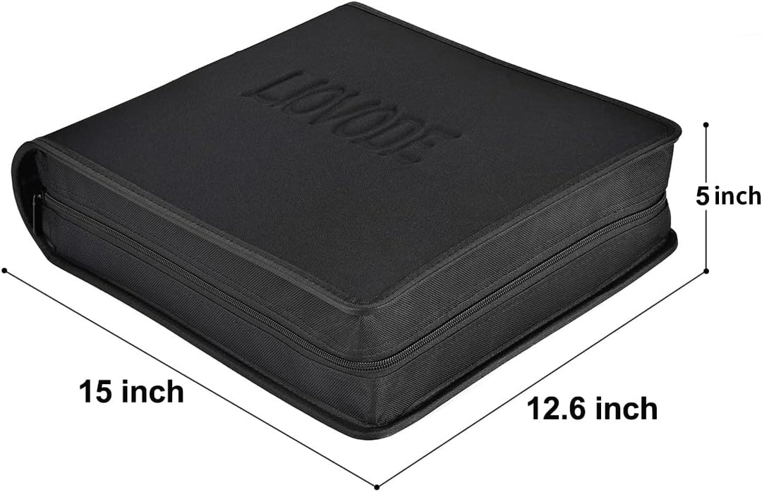 DVD Hülle 160 DVDs und 80 Booklets Kapazität, Speicher-CDs mit Booklet-Einsätzen Medienhalter organi