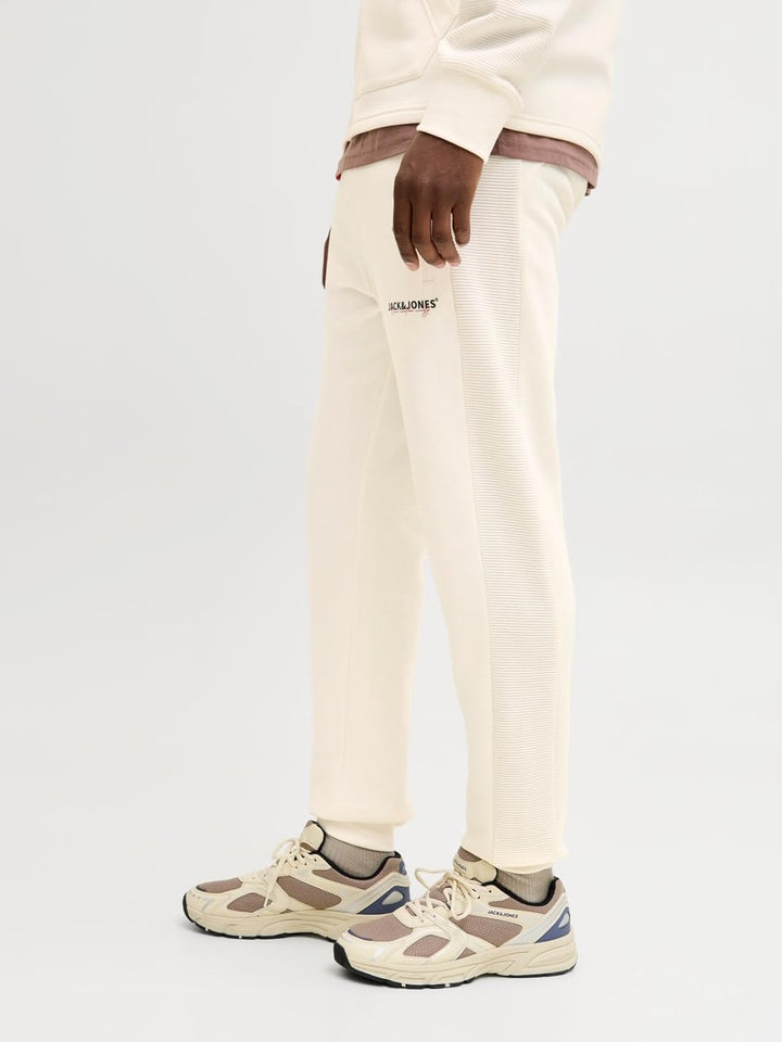 JACK & JONES Male Jogginghose Regular Fit Jogginghose XS Antique White, XS Antique White