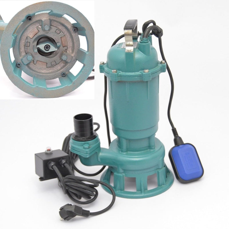 Dambat/IBO Details zu Fäkalienpumpe Tauchpumpe Schmutzwasserpumpe CTR 1500W - 24000l/h Schneidmesser