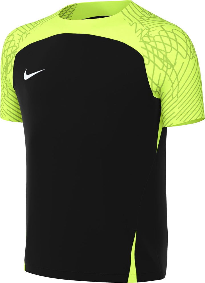 Nike Unisex Y Nk Df Strke Iii JSY Ss T-Shirt XS Black/Volt/Volt/White, XS Black/Volt/Volt/White