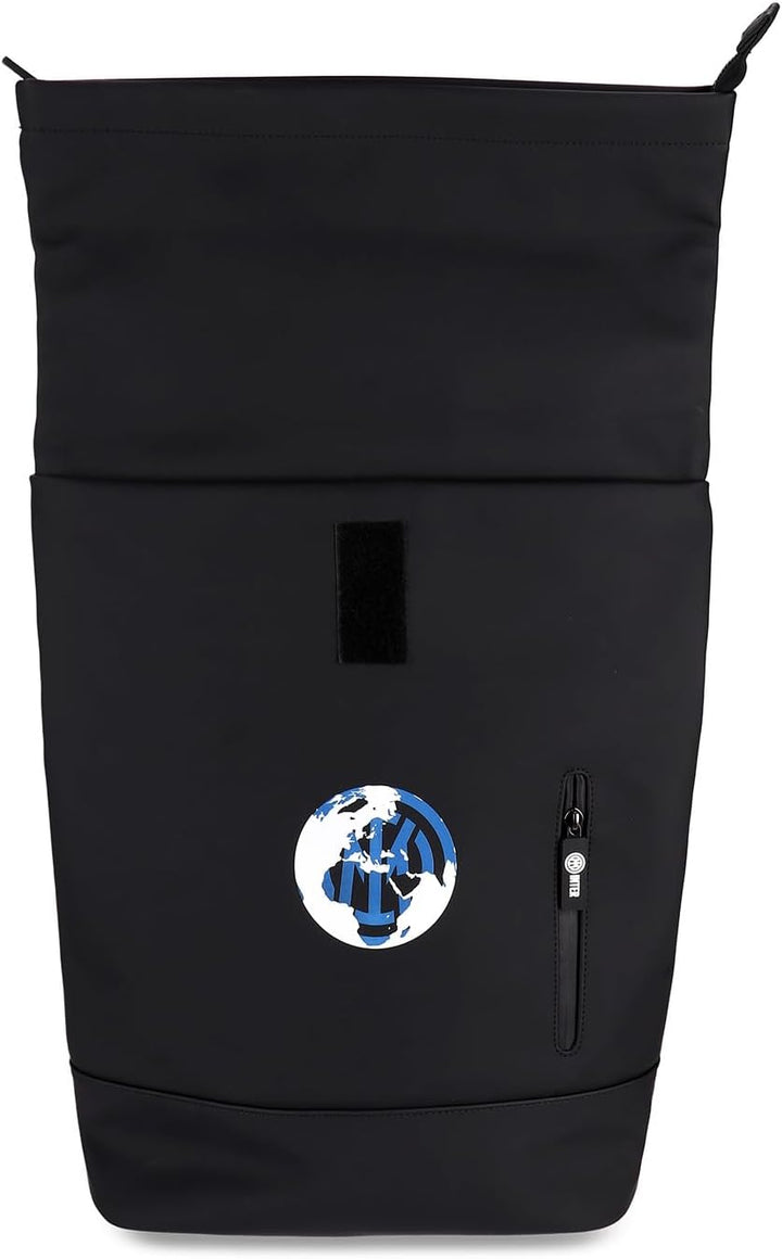 FC Internazionale Milano S.p.A. Unisex Inter Rucksack Sporttasche, Schwarz, Non Applicabile