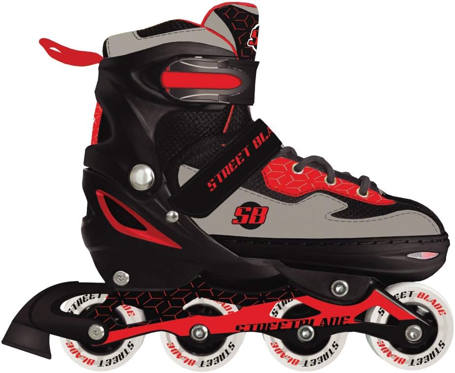 Sport1 Inlineskates, ausziehbar, Rot, Blau oder Gelb, Street Blade