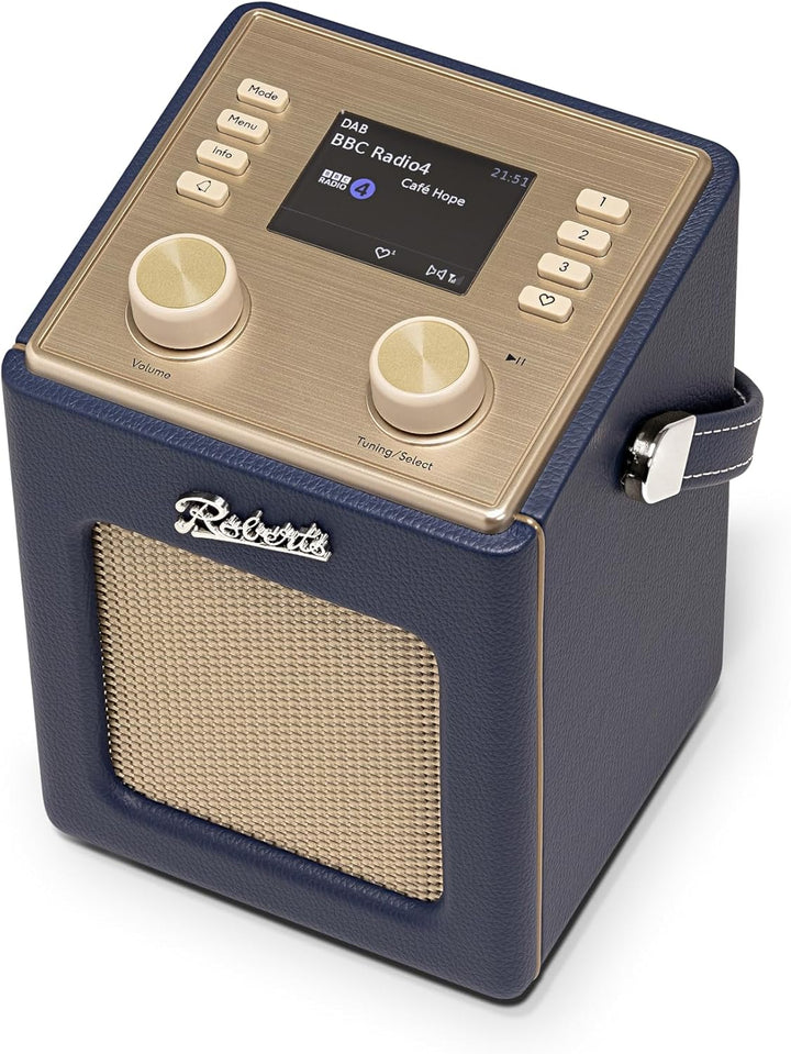 Revival Mini 2 Dab+/FM/Bluetooth, tragbar, Radiowecker, Mitternachtsblau