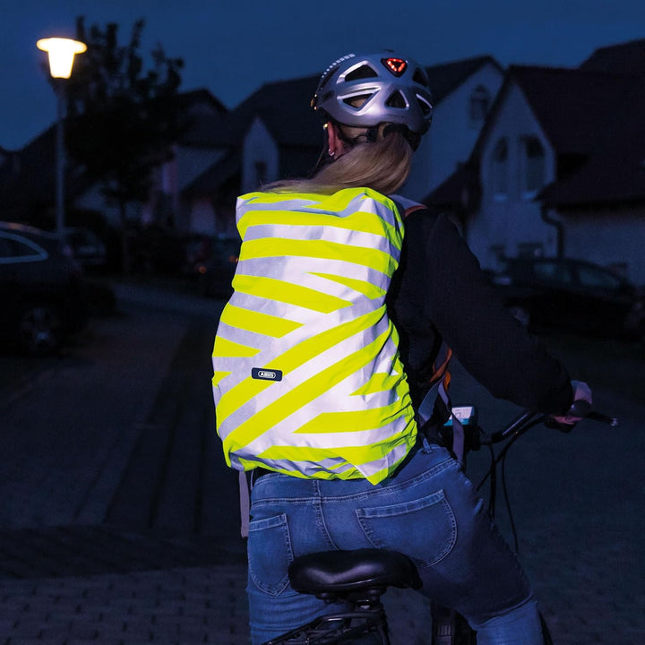 ABUS reflektierender Regenschutz für Rucksäcke - Lumino X-Urban Cover - wasserdichter & sichtbarer R