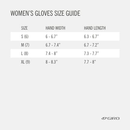 Giro Damen Riv'ette Cs Handschuhe S titanium/black, S titanium/black