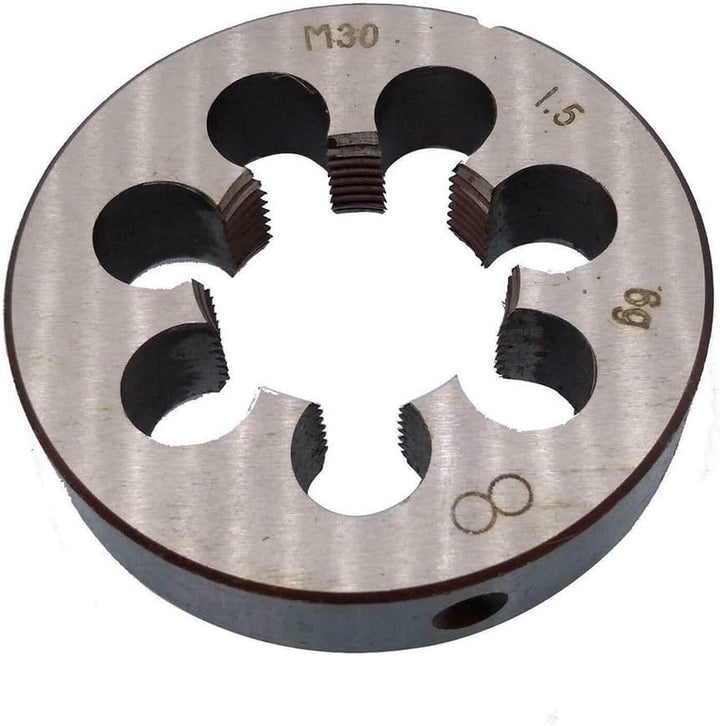 Gewindeschneider-Set, Hochgeschwindigkeitsstahl, M30 x 1,5 mm, Kegel und Gewindebohrer und M30 x 1,5