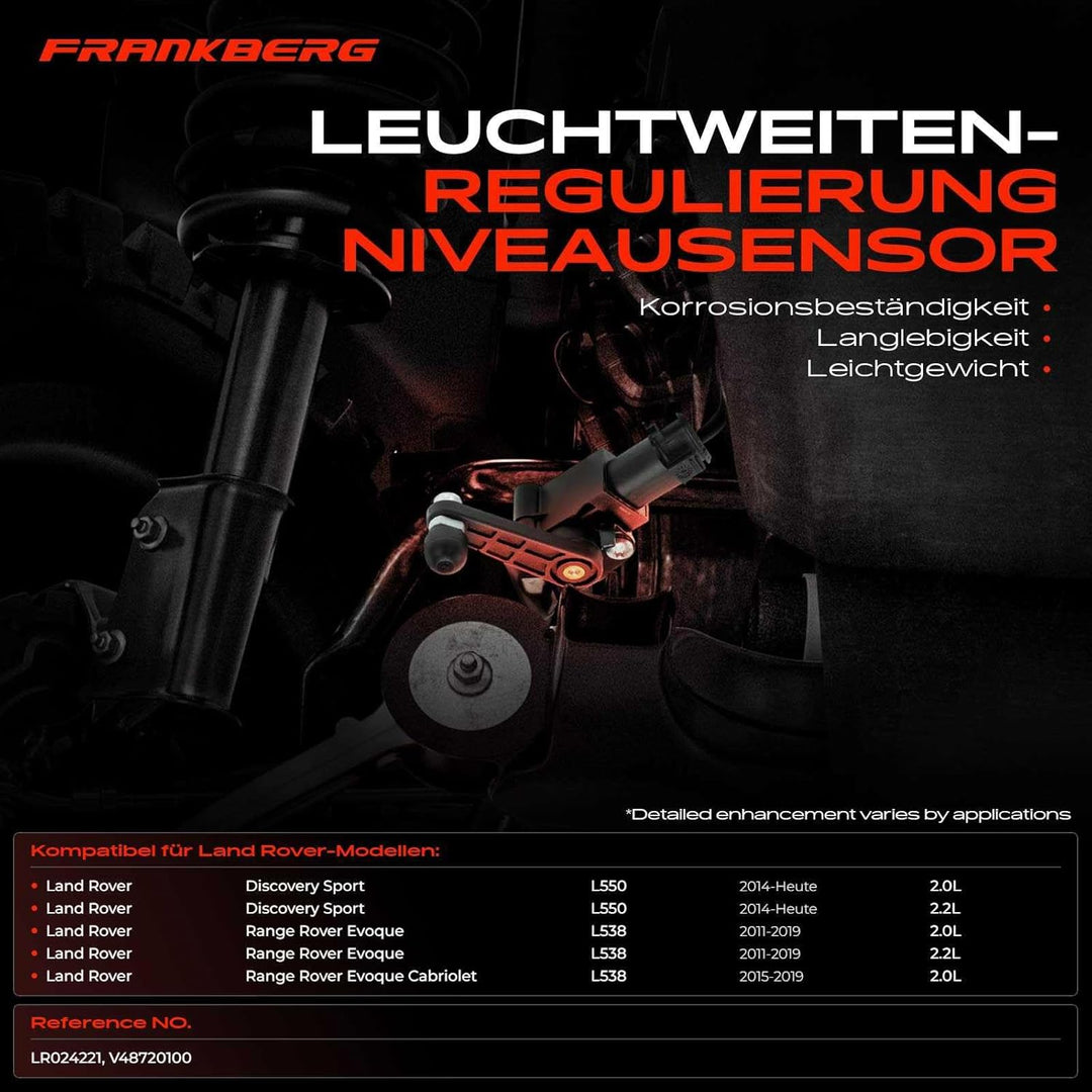 Xenonlicht Sensor Hinten Rechts für Range Rover Evoque LV 2012-2017 LR024222