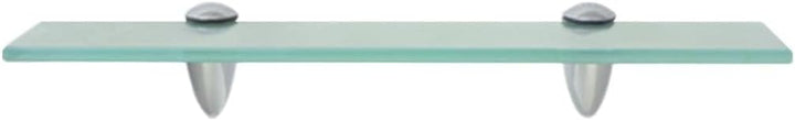 vidaXL Wand Regal Glasregal Glasboden Glasablage Badregal Glas 40x10 cm 8 mm 40 x 10 cm Transparent,